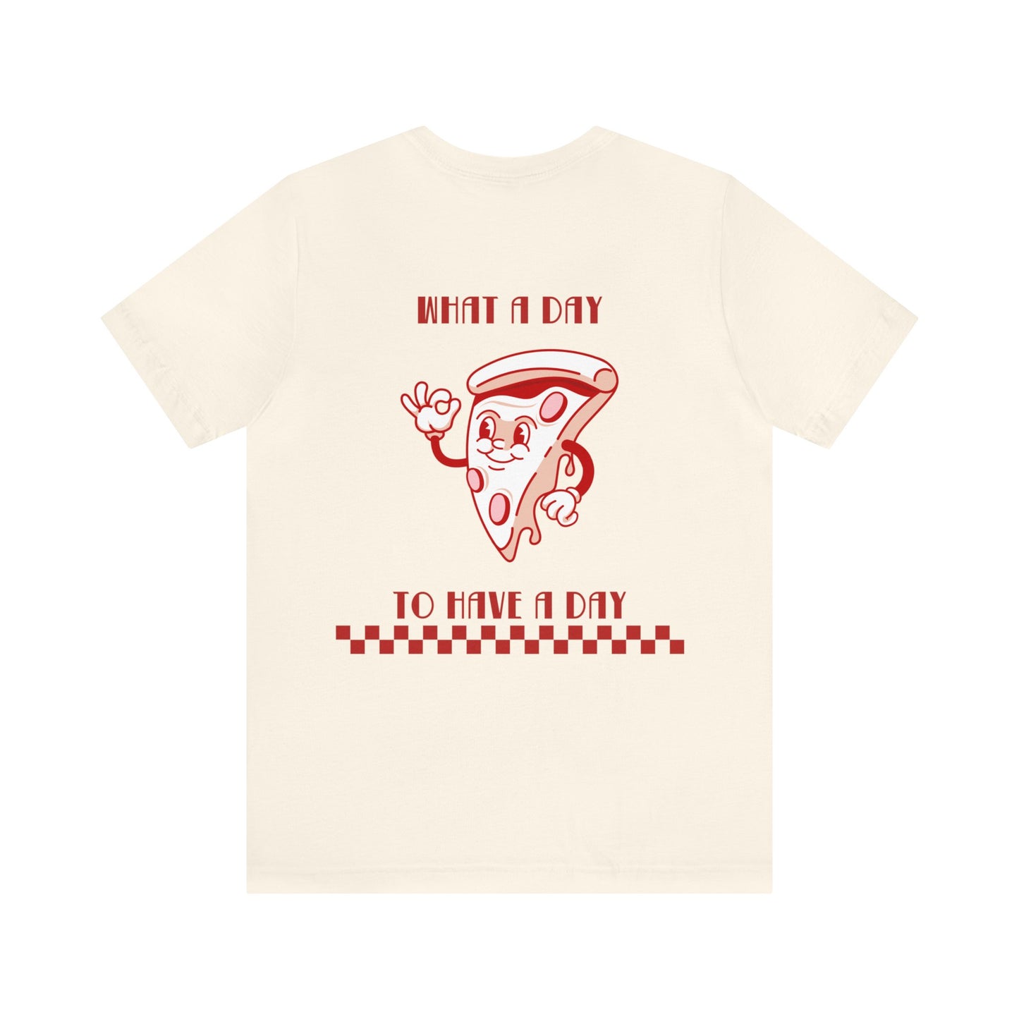 Pizza Man Front & Back Design
