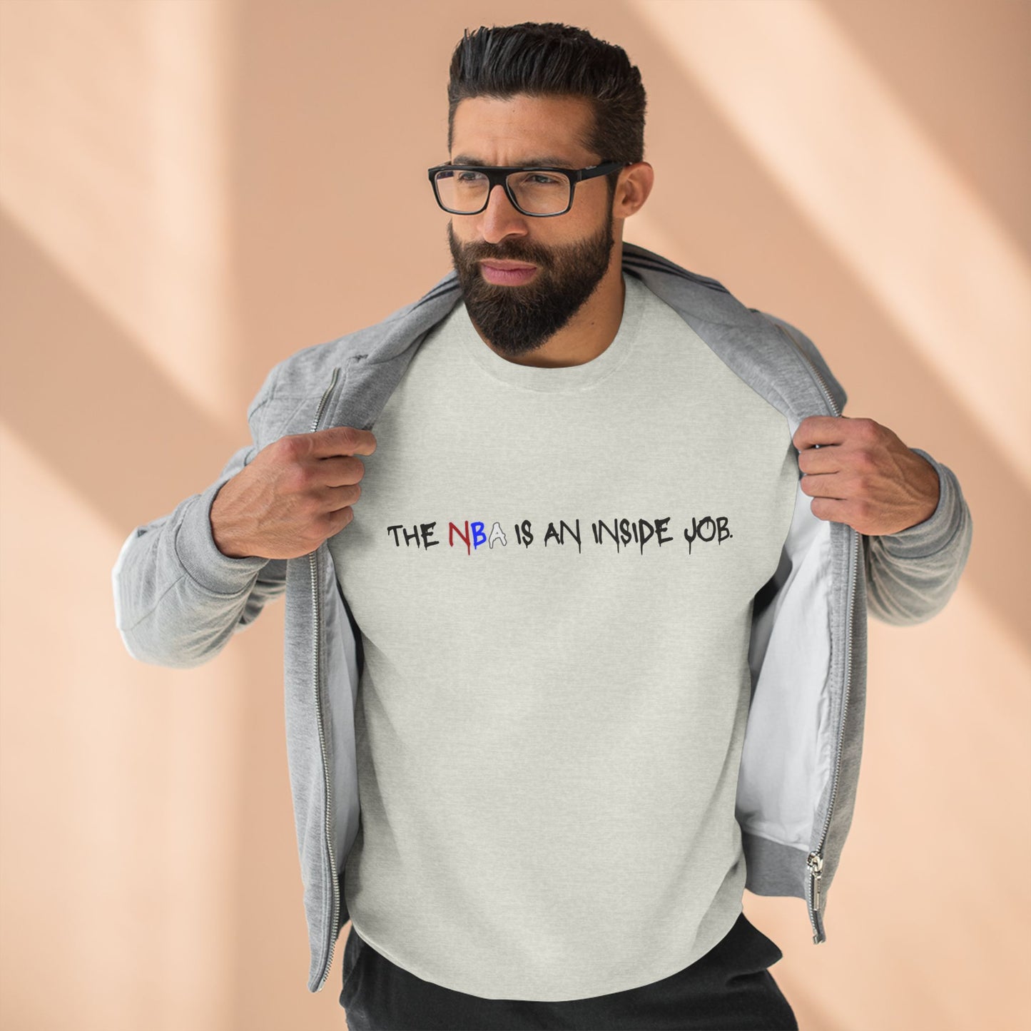 The NBA is an Inside Job Sweatshirt