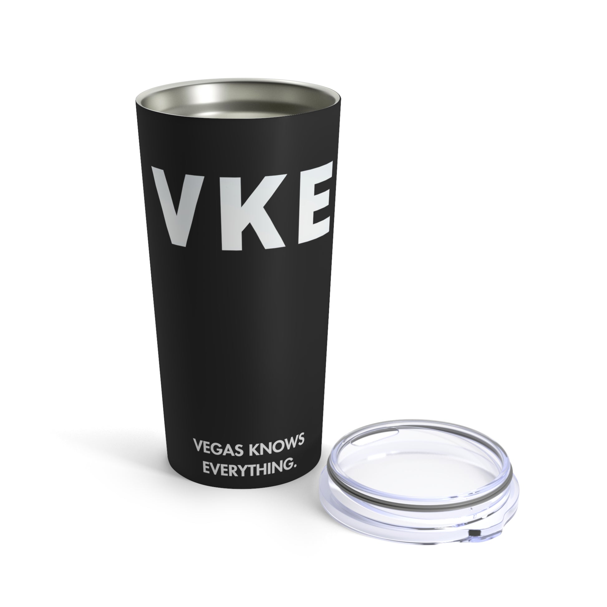 Tumbler view with lid off.