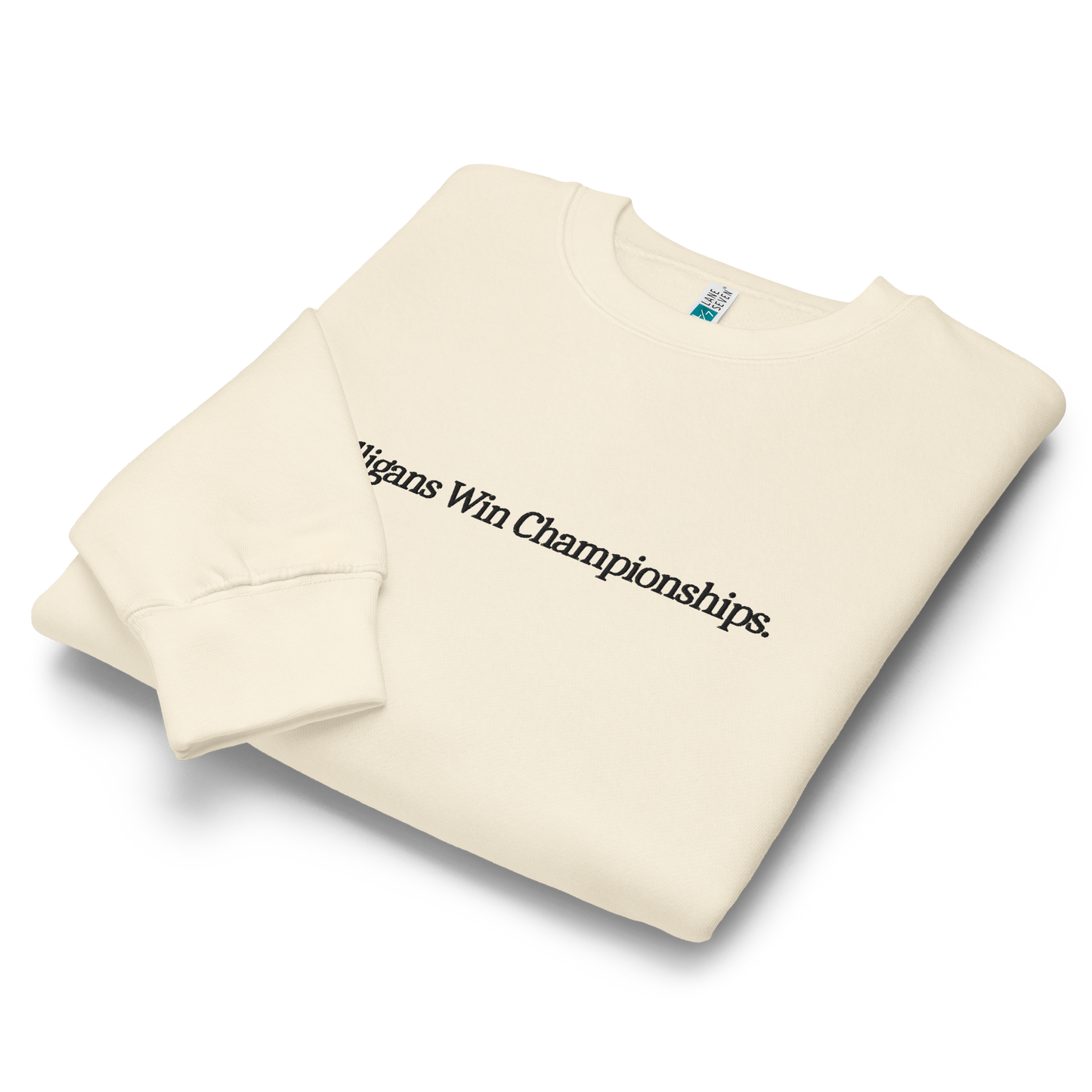 Mulligans Win Championships crew neck sweatshirt