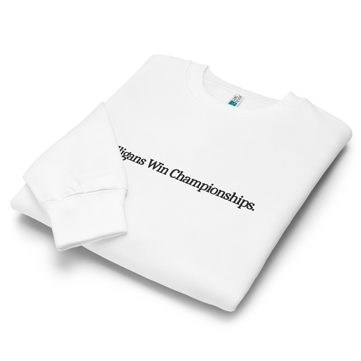 Mulligans Win Championships crew neck sweatshirt